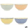 Bowl Quid Pippa Ceramic Multicolour (20 cm) (Pack 4x) by Quid, Bowls and large cups - Ref: S2704461, Price: 28,69 €, Discount: %