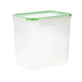 Lancheira Hermética Quid Greenery Transparente Plástico 4,7 L (4 Unidades) (Pack 4x) de Quid, Armazenamento de alimentos - Re...