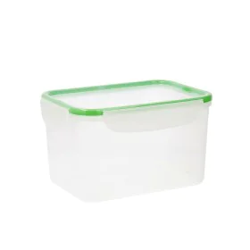 Porta pranzo Quid Greenery 2,8 L Trasparente Plastica (4 Unità) (Pack 4x) di Quid, Conservazione di alimenti - Rif: S2704468,...