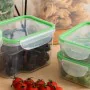 Hermetic Lunch Box Quid Greenery 1,8 L Transparent Plastic (Pack 4x) by Quid, Food storage - Ref: S2704472, Price: 26,09 €, D...