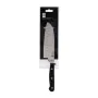 Cuchillo Santoku Quid Professional Inox Chef Black Negro Metal (13 cm) (Pack 10x) de Quid Professional, Cuchillos asiáticos -...