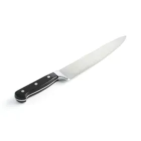 Chef Messer Quid Professional Inox Chef Black Schwarz Metall 25 cm (Pack 6x) von Quid Professional, Kochmesser - Ref: S270449...