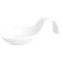 Colher para Cocktails Quid Chef Cerâmica Branco 10 x 5 cm (12 Unidades) (Pack 12x) de Quid, Pratos e fontes - Ref: S2704519, ...