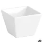 Vassoio per aperitivi Quid Chef Bianco Ceramica (12 Unità) (Pack 12x) di Quid, Piatti e teglie - Rif: S2704522, Prezzo: 24,91...