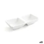 Bandeja de Aperitivos Quid Select Blanco Cerámica 15 x 7 cm (12 Unidades) (Pack 12x) de Quid, Platos y fuentes - Ref: S270452...