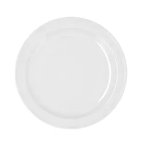 Flat plate Bidasoa Glacial Ceramic White (Ø 26 cm) (Pack 4x) by Bidasoa, Plates and dishes - Ref: S2704539, Price: 11,72 €, D...