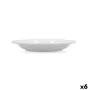 Deep Plate Bidasoa Glacial Ceramic White (23 cm) (Pack 6x) by Bidasoa, Plates and dishes - Ref: S2704541, Price: 12,75 €, Dis...