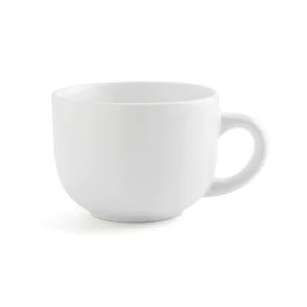 Cup Quid Snow White Ceramic 400 ml (6 Units) (Pack 6x) by Quid, Cups - Ref: S2704567, Price: 13,38 €, Discount: %