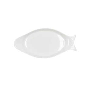 Recipiente de Cozinha Quid Gastro Cerâmica Branco (32.5 x 15,5 x 2,5 cm) (Pack 6x) de Quid, Pratos e fontes - Ref: S2704610, ...