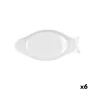 Fuente de Cocina Quid Gastro Cerámica Blanco (32.5 x 15,5 x 2,5 cm) (Pack 6x) de Quid, Platos y fuentes - Ref: S2704610, Prec...