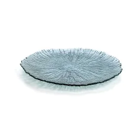 Piatto da pranzo Quid Mar De Viento Turchese Vetro Ø 32 cm (6 Unità) (Pack 6x) di Quid, Piatti e teglie - Rif: S2704623, Prez...