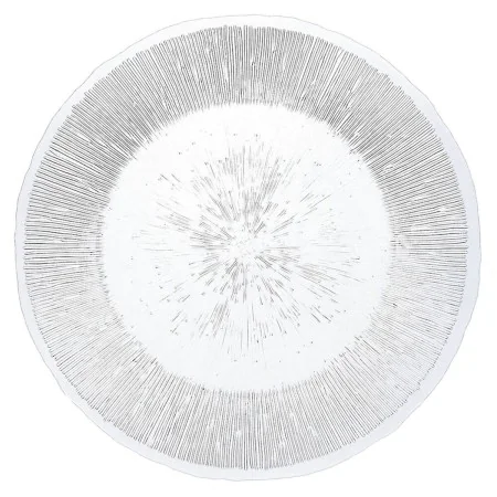 Flat plate Quid Lonja Transparent Glass (Ø 32,7 cm) (6 Units) (Pack 6x) by Quid, Plates and dishes - Ref: S2704633, Price: 49...