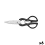 Scissors Richardson Sheffield Artisan 21 x 8,5 x 1 cm Black Metal (Pack 6x) by Richardson Sheffield, Kitchen Scissors - Ref: ...