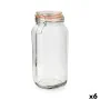 Glass Jar Quid New Canette Transparent Glass 2 L (Pack 6x) by Quid, Stands and dispensers - Ref: S2704909, Price: 24,97 €, Di...