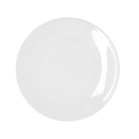 Flat Plate Bidasoa Glacial Coupe White Ceramic 25 cm (6 Units) (Pack 6x) by Bidasoa, Plates and dishes - Ref: S2704948, Price...