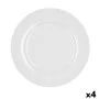 Piatto da pranzo Bidasoa Glacial Ala Ancha Bianco Ceramica Ø 27 cm 27 cm (4 Unità) (Pack 4x) di Bidasoa, Piatti e teglie - Ri...