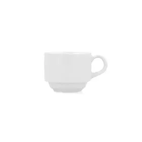 Taza Bidasoa Glacial Cerámica Blanco (100 ml) de Bidasoa, Tazas - Ref: S2704973, Precio: 14,98 €, Descuento: %