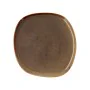 Assiette plate Bidasoa Ikonic Céramique Marron (26,5 x 25,7 x 1,5 cm) (Pack 4x) de Bidasoa, Plats et plateaux - Réf : S270504...