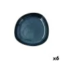 Assiette creuse Bidasoa Ikonic Céramique Bleu (20,5 x 19,5 x 3,3 cm) (Pack 6x) de Bidasoa, Plats et plateaux - Réf : S2705054...