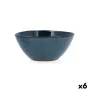 Bowl Bidasoa Ikonic Ceramic Blue (15,8 x 15 x 7 cm) (Pack 6x) by Bidasoa, Bowls and large cups - Ref: S2705055, Price: 21,32 ...