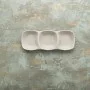 Bandeja de Aperitivos Bidasoa Ikonic Gris Plástico Melamina 28,6 x 10,9 x 3,1 cm (12 Unidades) (Pack 12x) de Bidasoa, Platos ...