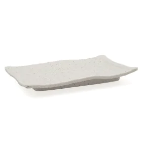 Plato Llano Bidasoa Ikonic Rectangular Gris Plástico (20,7 x 13 x 2 cm) (Pack 12x) de Bidasoa, Platos y fuentes - Ref: S27050...