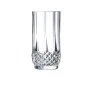 Glass Cristal d’Arques Paris Longchamp Transparent Glass (28 cl) (Pack 6x) by Cristal d’Arques Paris, Highball Glasses - Ref:...