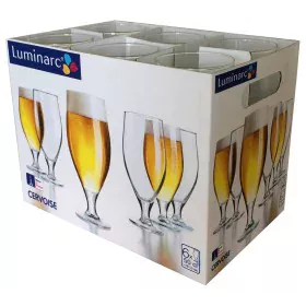 Beer Glass Luminarc Spirit Bar Transparent Glass 500 ml 6 Units (Pack 6x) by Luminarc, Beer Glasses - Ref: S2705141, Price: 2...