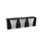 Ensemble de tasses à café Quid Supreme Transparent verre Acier 250 ml 3 Pièces de Quid, Tasses - Réf : S2705211, Prix : 5,34 ...