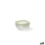 Hermetic Lunch Box Quid Greenery 300 ml Transparent Plastic (Pack 4x) by Quid, Food storage - Ref: S2705247, Price: 11,80 €, ...