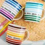 Caneca Quid 4u Multicolor Cerâmica 330 ml (12 Unidades) (Pack 12x) de Quid, Canecas - Ref: S2705251, Preço: 32,23 €, Desconto: %