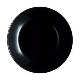 Assiette plate Arcopal Noir verre (Ø 25 cm) de Arcopal, Plats et plateaux - Réf : S2705304, Prix : 1,86 €, Remise : %