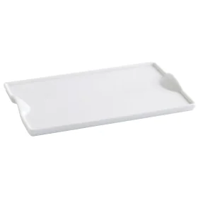 Snack tray Quid Gastro Fun White Ceramic 25,5 x 15,5 cm (6 Units) (Pack 6x) by Quid, Plates and dishes - Ref: S2705379, Price...