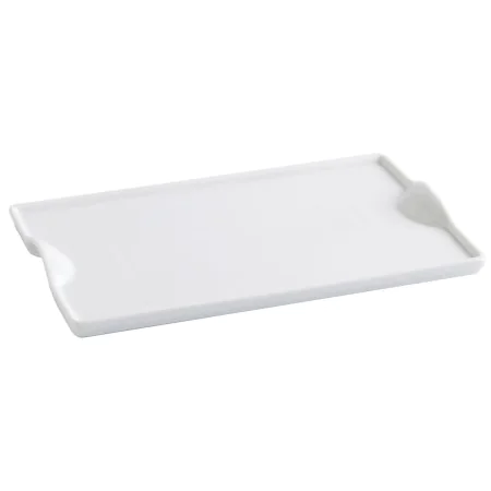 bandeja de aperitivos Quid Gastro Fun Branco Cerâmica 25,5 x 15,5 cm (6 Unidades) (Pack 6x) de Quid, Pratos e fontes - Ref: S...