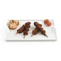 bandeja de aperitivos Quid Gastro Fun Branco Cerâmica 25,5 x 15,5 cm (6 Unidades) (Pack 6x) de Quid, Pratos e fontes - Ref: S...