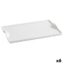 bandeja de aperitivos Quid Gastro Fun Branco Cerâmica 25,5 x 15,5 cm (6 Unidades) (Pack 6x) de Quid, Pratos e fontes - Ref: S...