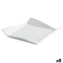 Flat Plate Quid Gastro Fresh White Ceramic Sandwich (8 Units) by Quid, Plates and dishes - Ref: S2705381, Price: 24,44 €, Dis...