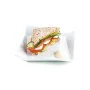 Flat Plate Quid Gastro Fresh White Ceramic Sandwich (8 Units) by Quid, Plates and dishes - Ref: S2705381, Price: 24,44 €, Dis...