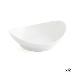 Snack tray Quid Gastro Fun White Ceramic 14 x 11 cm (12 Units) by Quid, Plates and dishes - Ref: S2705392, Price: 26,78 €, Di...