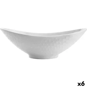 Fuente de Cocina Quid Gastro Ovalado Cerámica Blanco (21,5 x 12,5 x 7 cm) (6 Unidades) de Quid, Platos y fuentes - Ref: S2705...