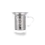 Ensemble de tasses à café Quid Serenia Transparent verre Acier inoxydable 350 ml 3 Pièces de Quid, Tasses - Réf : S2705414, P...