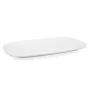 Serving Platter Bidasoa Glacial White Ceramic 36 x 21 cm (3 Units) (Pack 3x) by Bidasoa, Plates and dishes - Ref: S2705577, P...