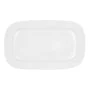 Serving Platter Bidasoa Glacial White Ceramic 36 x 21 cm (3 Units) (Pack 3x) by Bidasoa, Plates and dishes - Ref: S2705577, P...