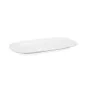 Serving Platter Bidasoa Glacial White Ceramic 31 x 18 cm (6 Units) (Pack 6x) by Bidasoa, Plates and dishes - Ref: S2705579, P...