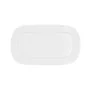 Serving Platter Bidasoa Glacial White Ceramic 31 x 18 cm (6 Units) (Pack 6x) by Bidasoa, Plates and dishes - Ref: S2705579, P...