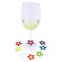 Wineglass Identifier Koala Star Plastic Multicolour 8 Pieces (12,8 x 5 x 13,7 cm) by Koala, Glass Markers & Charms - Ref: S27...