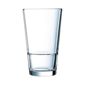 Set de Vasos Arcoroc Stack Up Transparente Vidrio (470 ml) (6 Unidades) de Arcoroc, Vasos de agua y de whisky - Ref: S2705797...