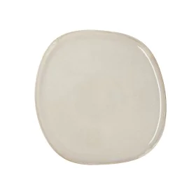 Flat plate Bidasoa Ikonic Ceramic White (26,5 x 25,7 x 1,5 cm) (Pack 4x) by Bidasoa, Plates and dishes - Ref: S2706101, Price...