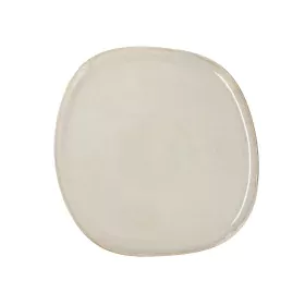 Flat plate Bidasoa Ikonic Ceramic White (26,5 x 25,7 x 1,5 cm) (Pack 4x) by Bidasoa, Plates and dishes - Ref: S2706101, Price...