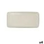 Plat à Gratin Bidasoa Ikonic Blanc Céramique 28 x 14 cm (Pack 4x) de Bidasoa, Plats et plateaux - Réf : S2706122, Prix : 34,0...